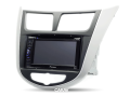 Рамка 2 DIN Hyundai Solaris (07-16); i-25, Accent, Verna (10-17) CARAV 11-105