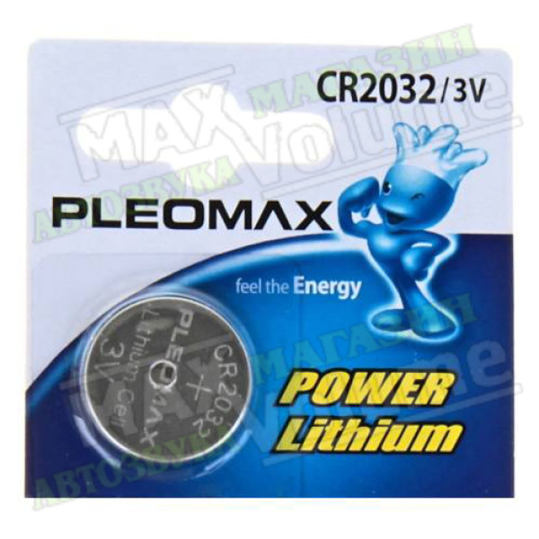 Батарейка CR2032 PLEOMAX Батарейка CR2032 PLEOMAX