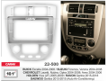 Рамка 10" Chevrolet Lacetti седан под климат 2004-08 CARAV 22-500