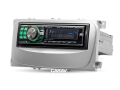 Рамка 1 DIN Ford Focus 2, Mondeo (07+), Galaxy (06+) серебро CARAV 11-415