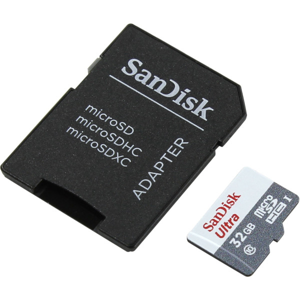 Флешка MicroSD SanDisk 32Гб + sd адапер Флешка MicroSD SanDisk 32Гб + sd адапер