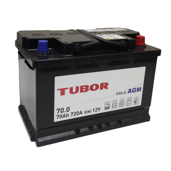 TUBOR AGM 6ст-70.0 VRLA 70ah (2) TUBOR AGM 6ст-70.0 VRLA 70ah (2)
