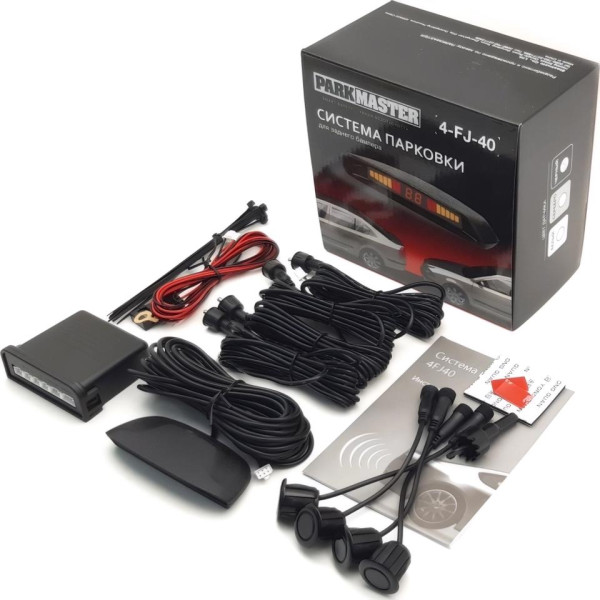 Парктроник PARK MASTER 4-FJ-40B черный Парктроник PARK MASTER 4-FJ-40B черный